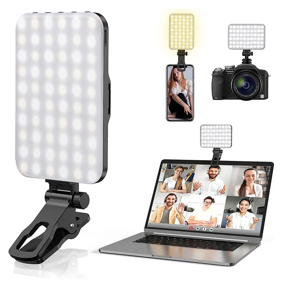 60 LED video LEGE LIGHT FLEPT LIGHT LIGHARGEFABLE 2200MAH CONFONTY