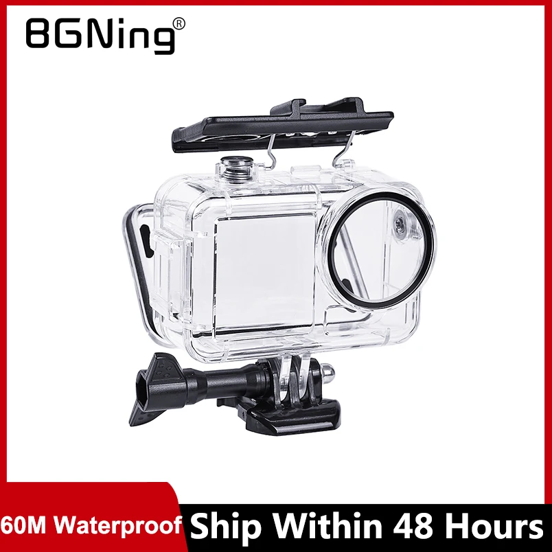 60 m nepremokavé puzdro pre DJI Osmo Action 5 Pro Action 4 Potápanie a plávanie ochranné puzdro pre bývanie pre podvodné natáčanie natáčania