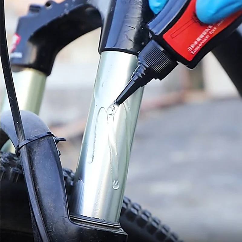 60 ml horských bicyklov predné vidlice na rázový tlmič Oil Oil Bicycle predné a zadné tlmič silikónového oleja mazanie oleja údržba oleja