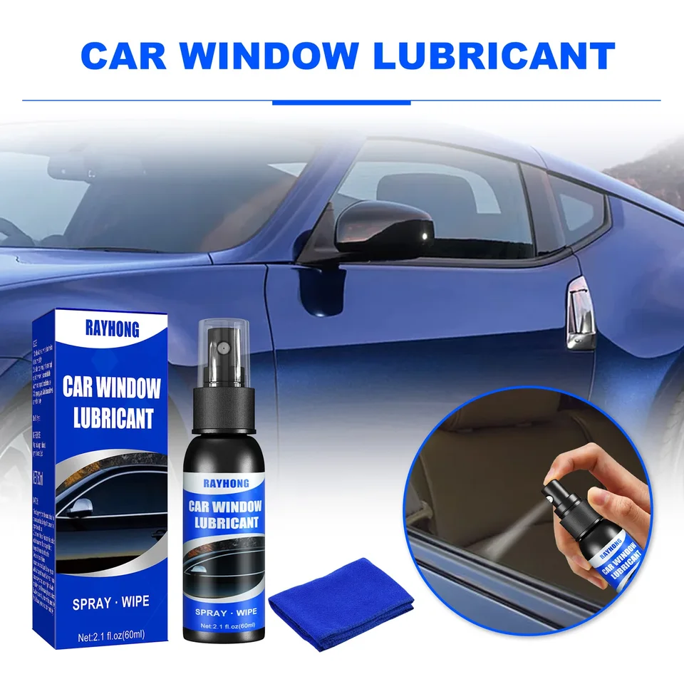 60 ml okenné lubrikant Univerzálne redukcia hluku proti nárazu masťové mazivo Čisté a hladké zásoby lubrikantu automobilov