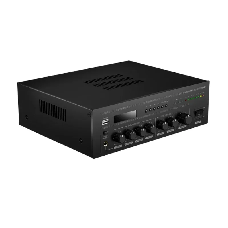 60 wattov s modrým zubom USB Audio Player Power Compakt Multizone 100V Line Mixer Zosilňovač