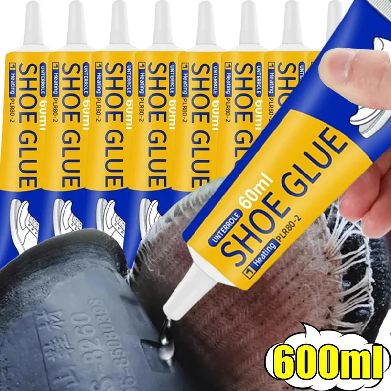 600/60 ml silné opravy obuvi lepidla DIY Oprava lepidla Univerzálne nepremokavé topánky tenisky na topánky kožené rýchle opravy lepidlo