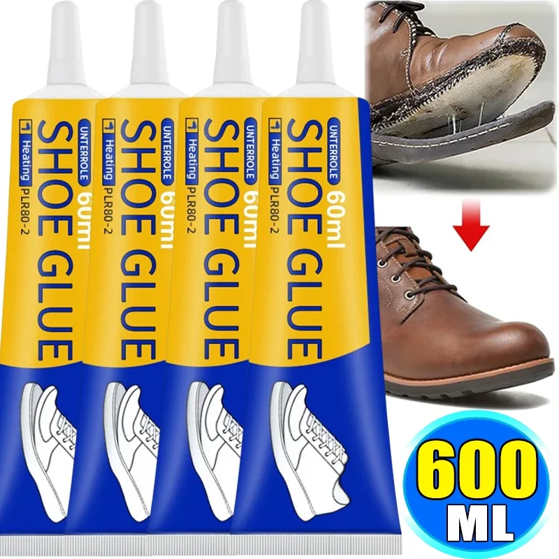 600/60 ml silné opravy obuvi lepidla Univerzálne vodotesné obuvník lepidlá pre tenisky pre topánky kožené kabelky Oprava