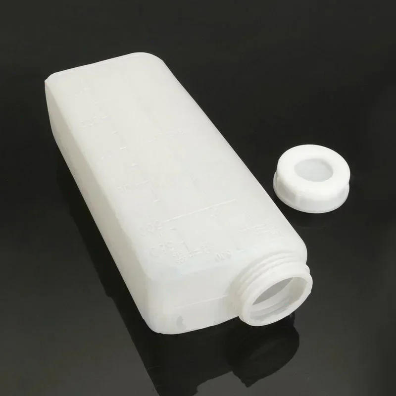 600 ml 2-strikový olejový benzínové palivo pre miešanie fliaš pre fľašu pre strmmery reťazovej píly 20: 1 25: 1 40: 1 Náradie Tank Bottle Tank Tools