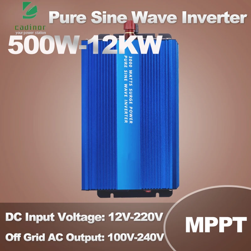6000W 8000W Wind MPPT napájanie na mriežkovom kravate s meničom Senzor Pure Sine Wave 110V 220V pre 24 V 48 V generátor veternej turbíny veterných turbín