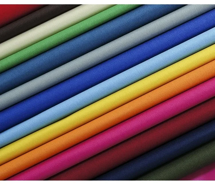 600D nepremokavá tkanina pri merači pre vonkajšie vrecká stany markízy DIY šitie Oxford Cloth PVC potiahnuté textilnou modrou žltou farbou