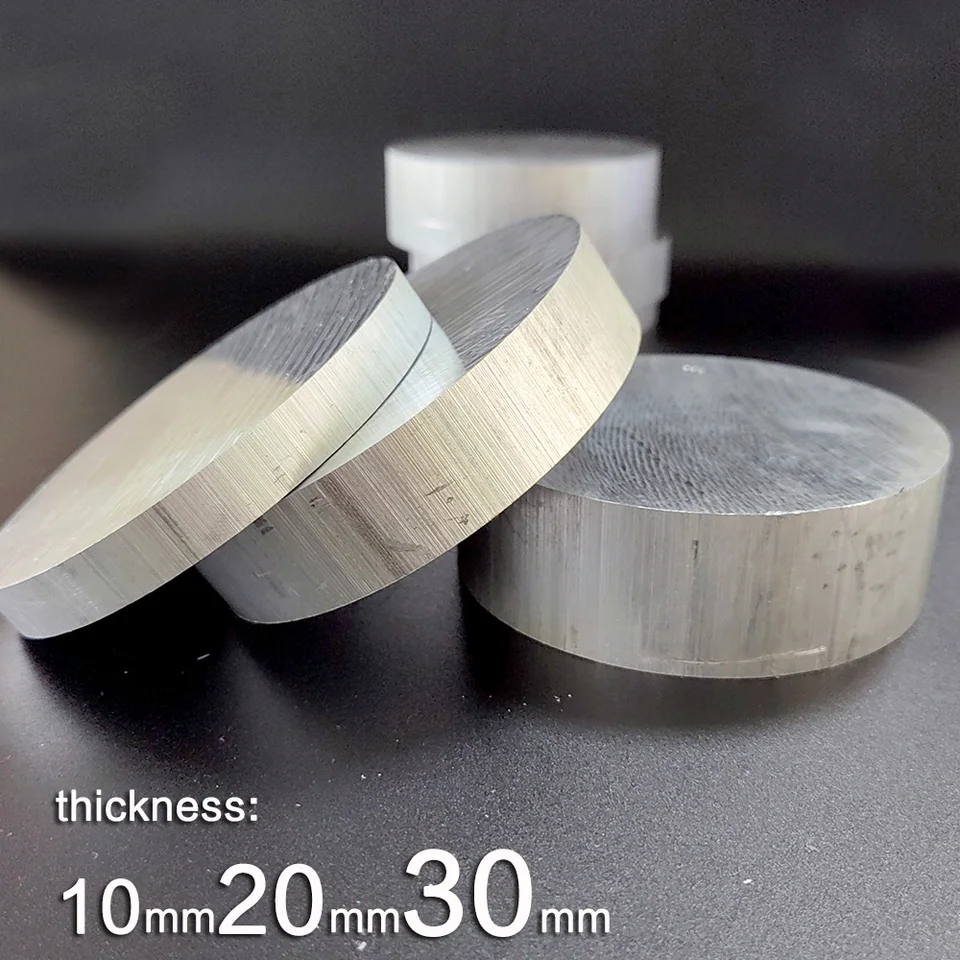 6061 vysokokvalitný hliníkový zliatina pevná prúty, priemer φ 100 mm, φ 110 mm ， φ 120 mm ， hrúbka 10 mm, 20 mm, 30 mm