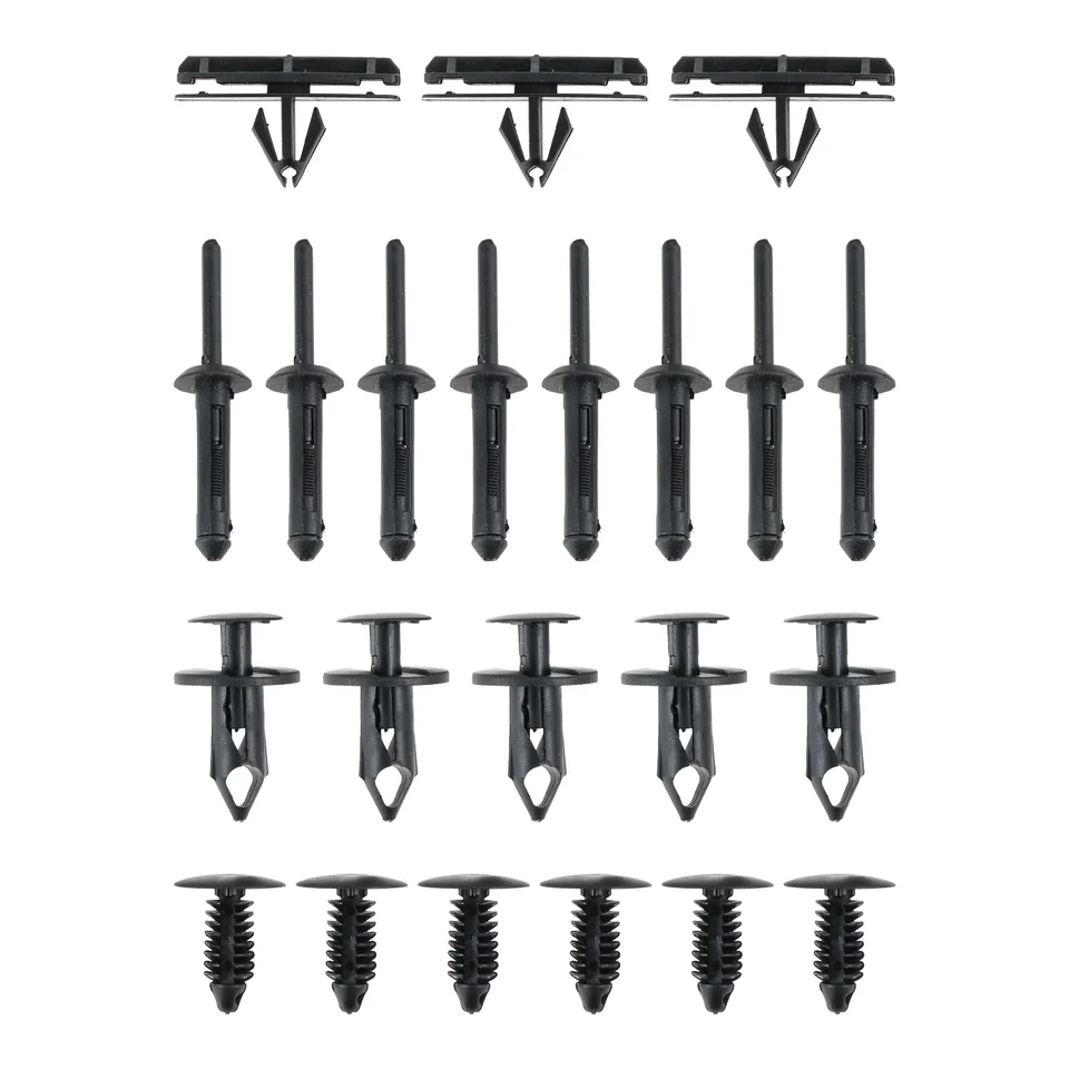 60ks 6030441 Grille Fender Fender Hardware Kit Plast Push Pin Deter pre Jeep Wrangler JK Unlimited JK 6506007AA 68039280AA