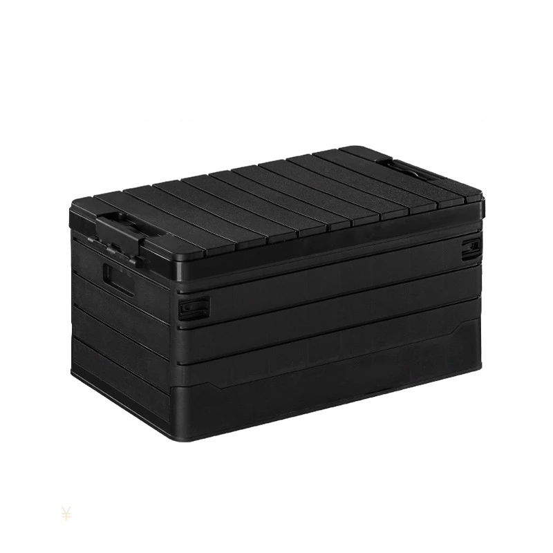 60L Veľká kapacita Storage Box PP Prenosná ultra svetlo Outdoor Storage Box Multifunkčné skladacie skladovacie kempingové zariadenie