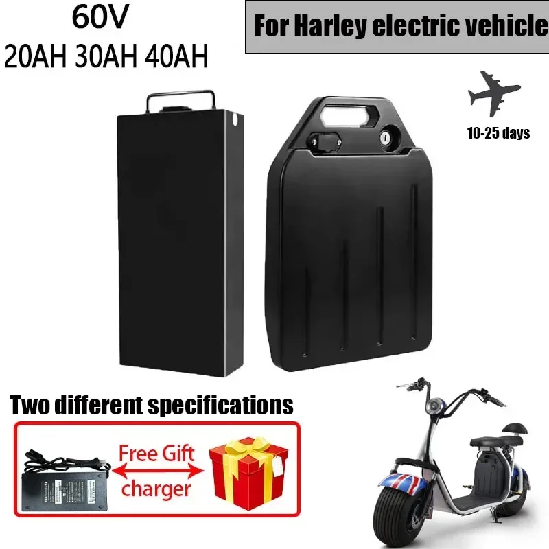 60V 40AH 20AH 30AH elektrický motocykel lítium batérie 18650 batéria 300-1000W pre bicykel CityCoco Scooter Bicycle