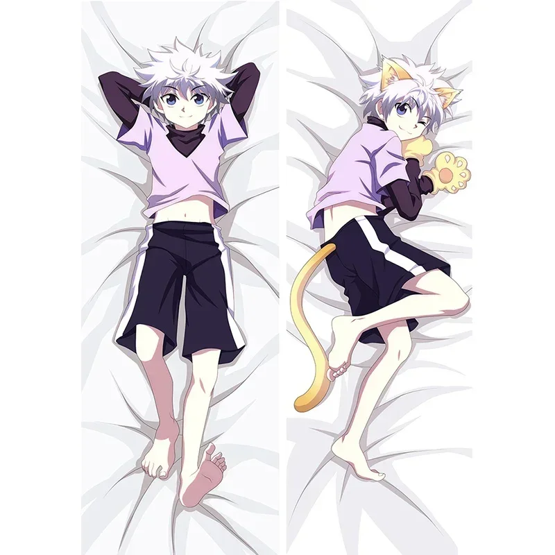60x180 cm Anime Hunter x Hunter Killua Zoldyck Dakimakura vankúšový vankúš Hisoka Csai Objímanie tela hádzanie vankúšov vankúš na vankúš