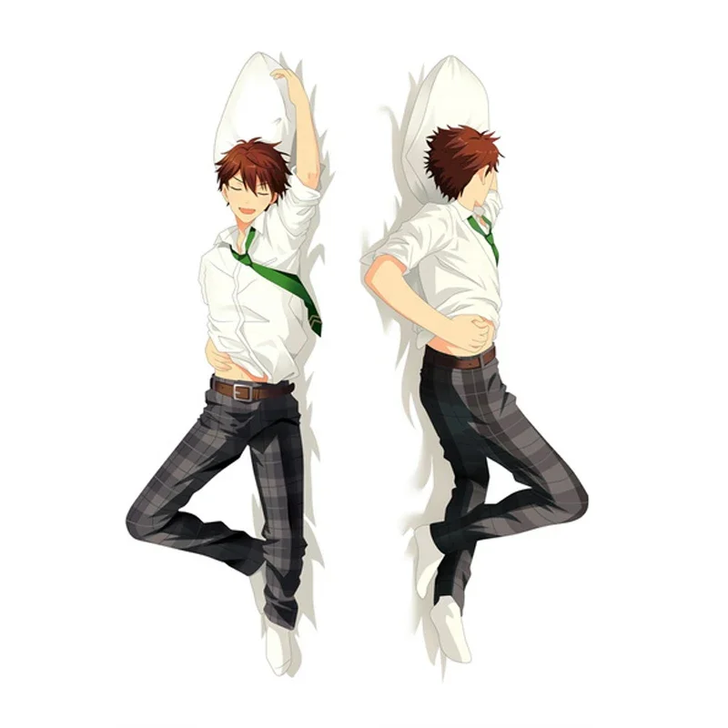 60x180 cm japonské anime hry Game Stars Dakimakura Otaku Male Cushion Cover Cover Peachskin Fullody Hrot Panlow Case Darček