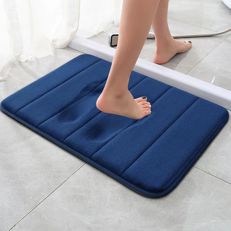 60x40 cm kúpeľňa proti šikanovanej rohoži rýchleho absorpcie vody Mäkká kúpeľňa koberce Koberce toalety podlahová podlaha domov