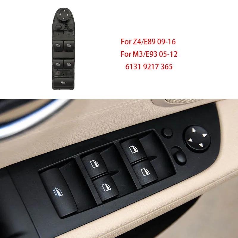61319217365 spínač zdvíhača predného elektrického napájania pre BMW 3 Series E90 E91 E92 E93 61319125322 61319132181