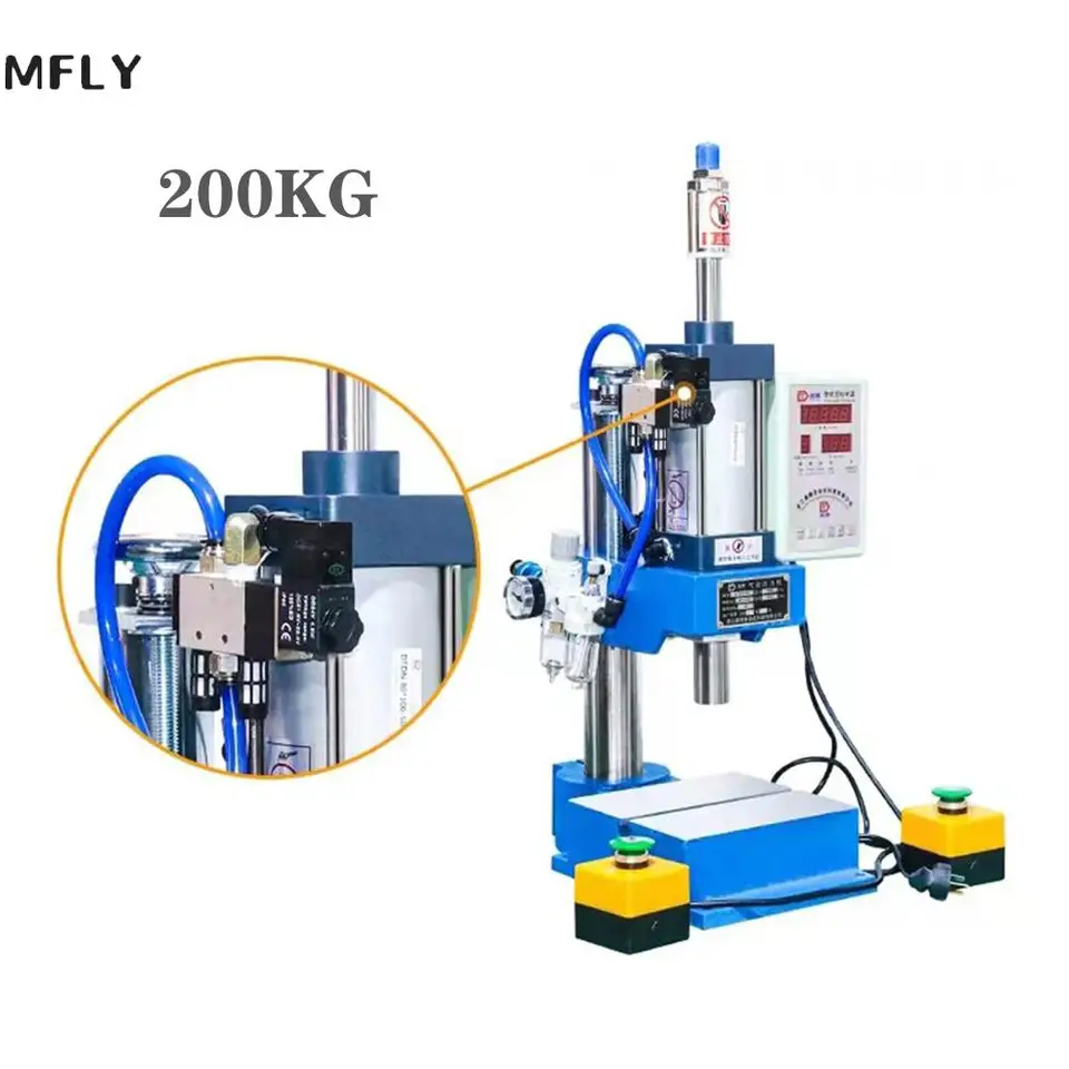 63 stolný pedál pneumatický lis malý nastaviteľný mechanický lis pneumatický mechanický dierovací stroj 220V 200 kg