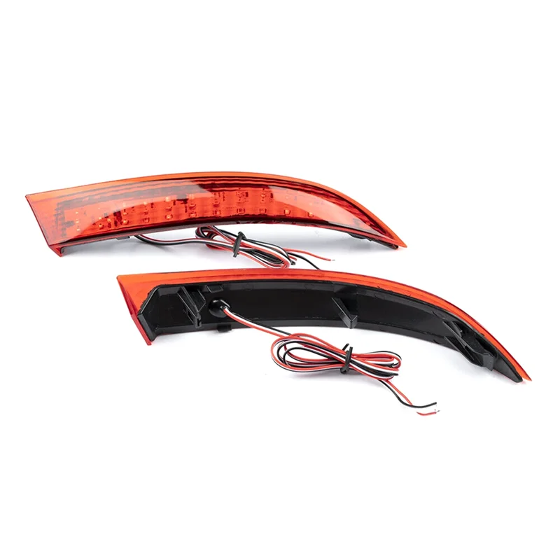 63147240997 LED brzdenie LED BRZDE SVETLO Svetlo Zadný nárazník Značko pre BMW X5 E70 LCI 2010-2013 63147240998 Červená