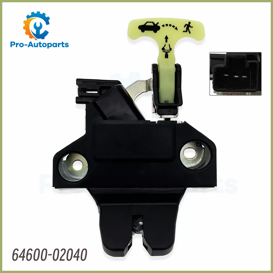 64600-02040 Trunk Lock Actuator LATCH LATCH pre Toyota Corolla 1.8 2009 2010 2012 2012 2013 2013 Sedan 4-dvere