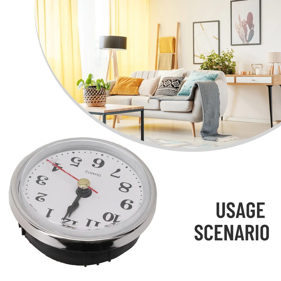 65 mm kremenné hodiny vložky nahradenie DIY Zlato strieborné kremenné hodiny módne hodinky obývacia izba Domáca dekorácia horloge