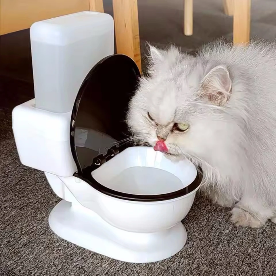 650 ml automatická mačka WC WATEDVODA Dávkovač DUPOPORPOREPROUSPORT THOP Tvar PET Voda Fontána pitie misky plast