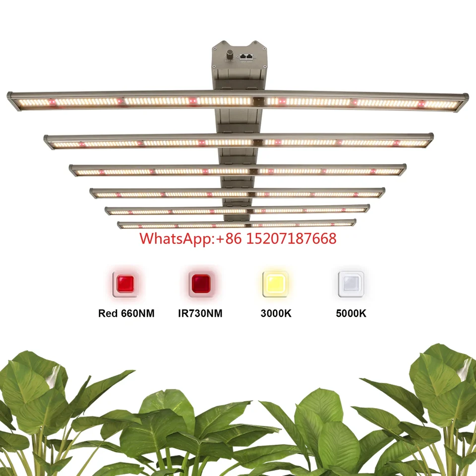 650 W stmievateľné LED Grow Light s Samsung LM281B+ Čip Plné spektrum rastliny Vnútorné rastliny Veg kvety Semená skleníkovej hydroponiky
