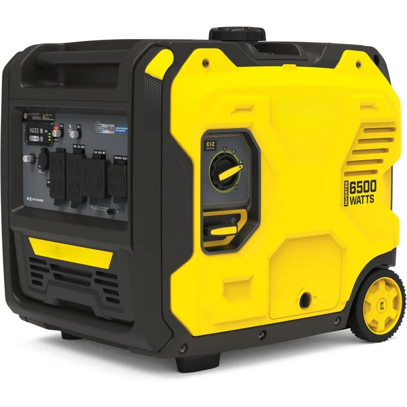 6500-watt RV pripravený prenosný generátor meniča s tichou technológiou a CO Shield