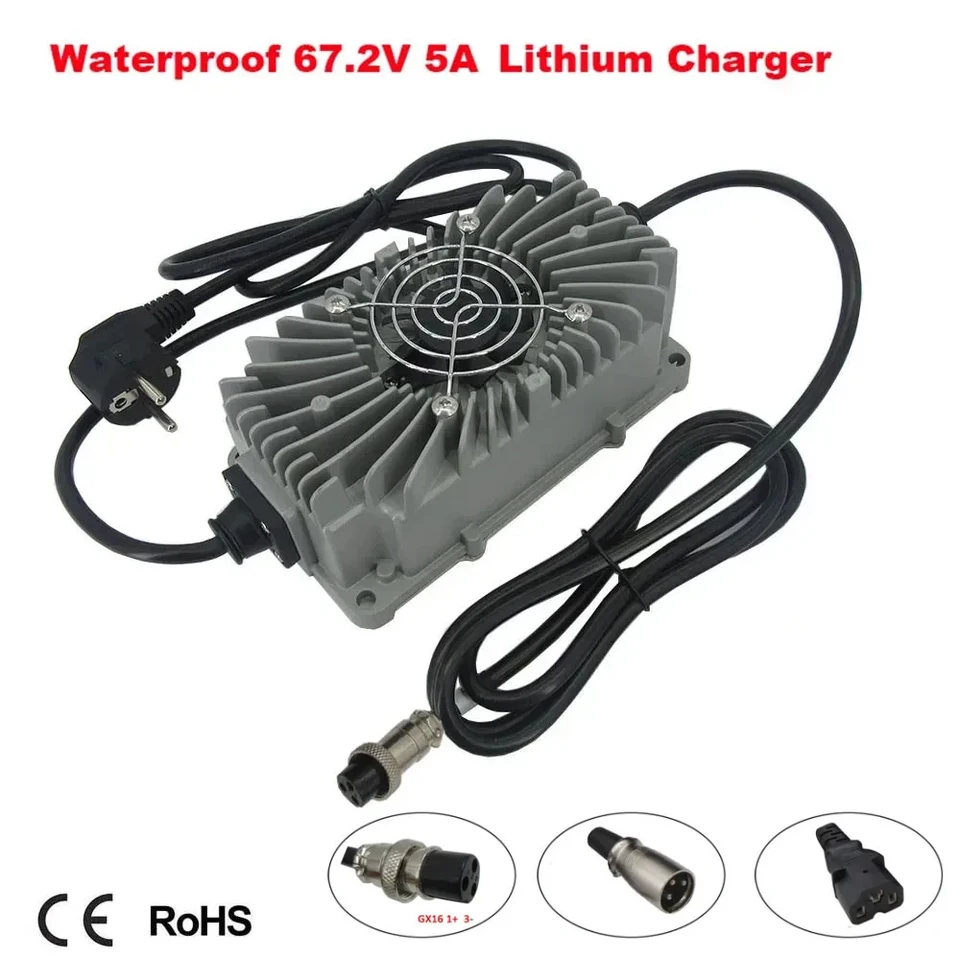 67,2V 5A Littium Fast Charger WotoProof