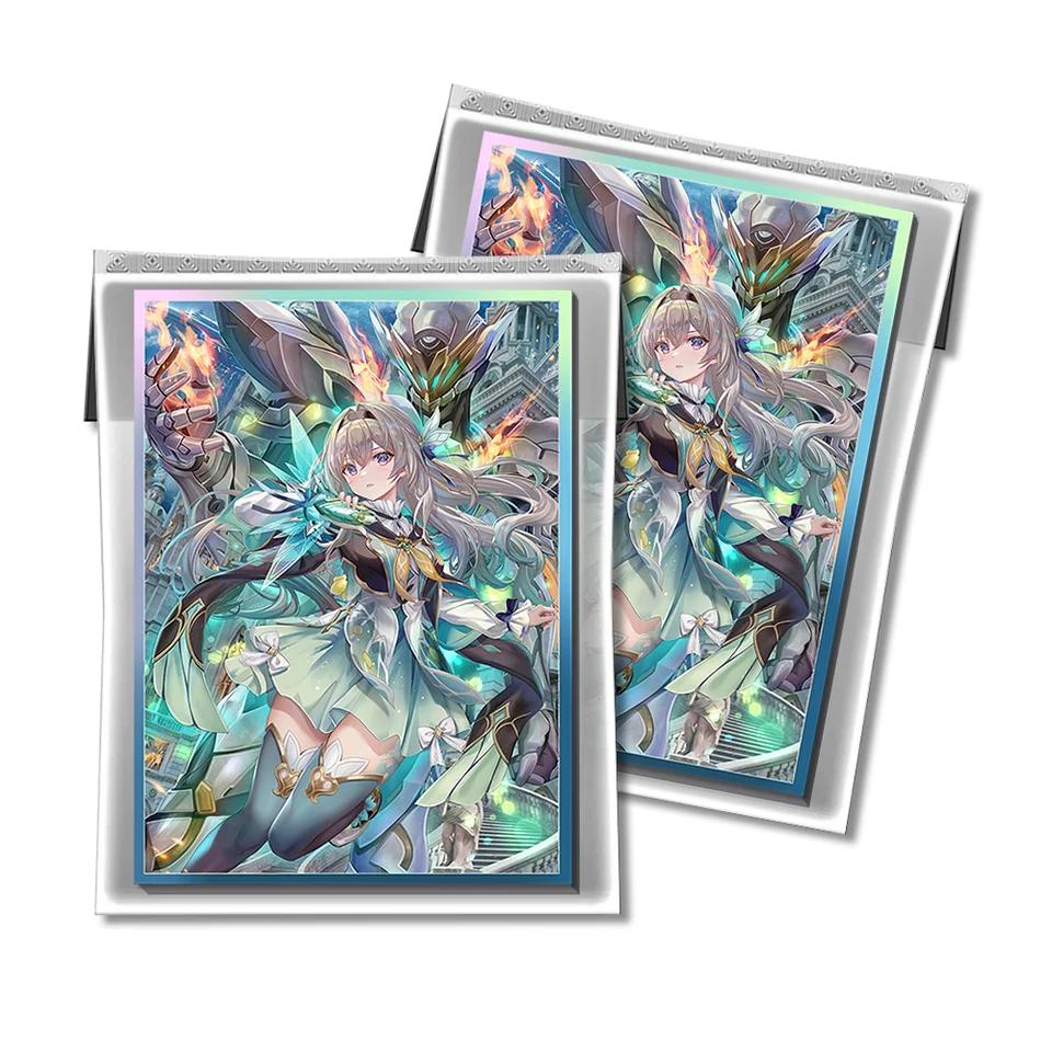 67 × 92 mm 120ks štandardná veľkosť laserových doskových herných kariet Chrániče karty Shield Double Card Cover pre TCG/PKM/MGT Trading Cards