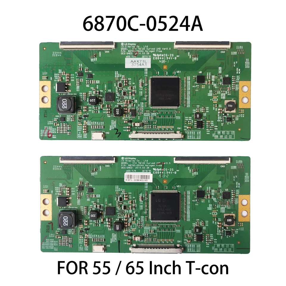 6870C-0524A 6871L-3918B 6871L-3748B T-CON pre LG 65UC970V 65UC970V-ZA 55UUC970V 55UUC970T 55UUC970T-ZA 55/65 palca logika televízora