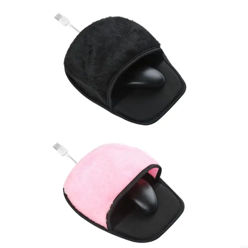 69 ha USB-ohrievaná podložka myši Zimné kúrenie Mousepad Tising Ručne vianočný darček pre počítač PC notebook notebook