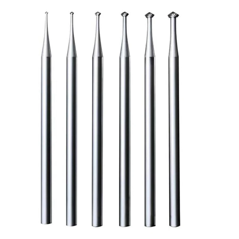 6ks 90 ° Burr sada - 3/32 palcov
