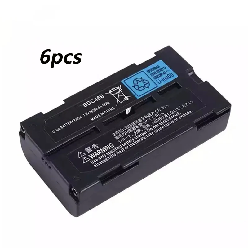 6ks BDC46B batéria pre SOK KIA Set/Net 210/510/610 Celková nabíjateľná batéria 7,2 V 2600 mAh