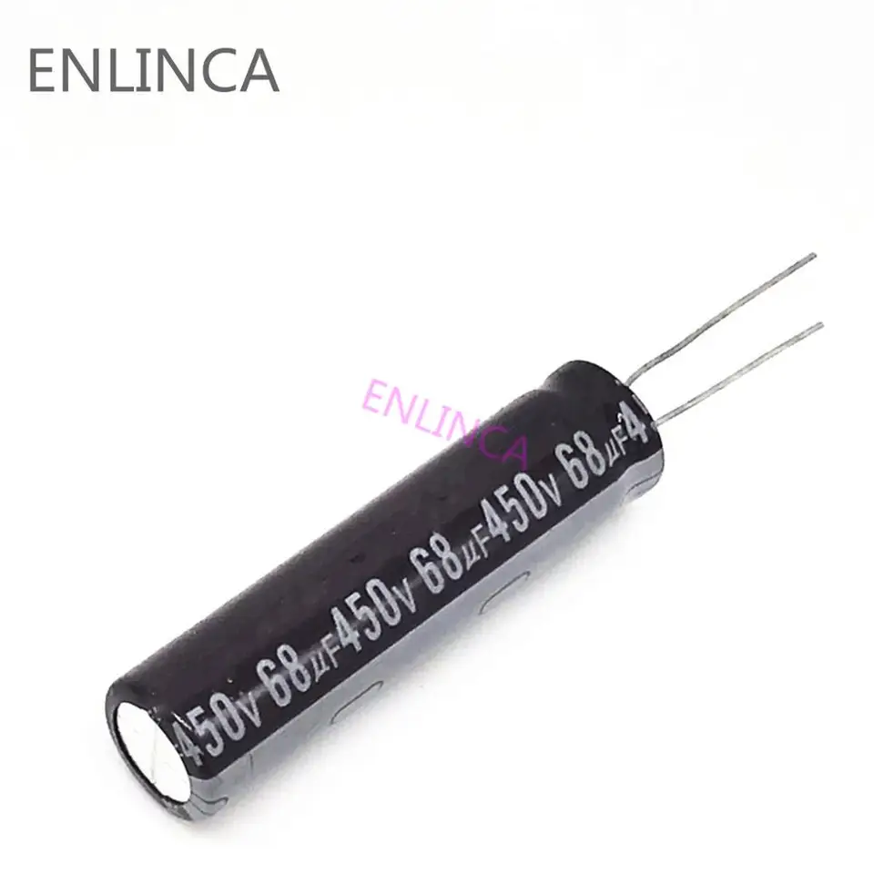 6ks/časť 68UF 450V 68UF Hliník Elektrolytický kondenzátor Veľkosť 13*50 S101 20%