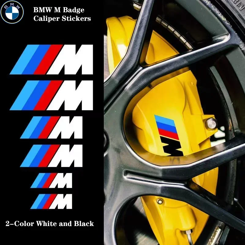 6ksové nálepky automobilov brzdový strmeň Nákladové príslušenstvo pre M BMW E39 E46 E60 E90 E28 E30 E34 E36 E53 E61 E62 E70 E87 E91 E92 E92 E93 M3 M5