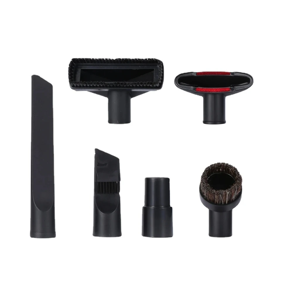 6pc 31/32 mm 35 mm kefový dýza domáce prachové prachové schody schody pre Karcher WD1 WD2 WD3 NT18/1, NT25 NT30/1 NT38 VACUEM CLEAMER