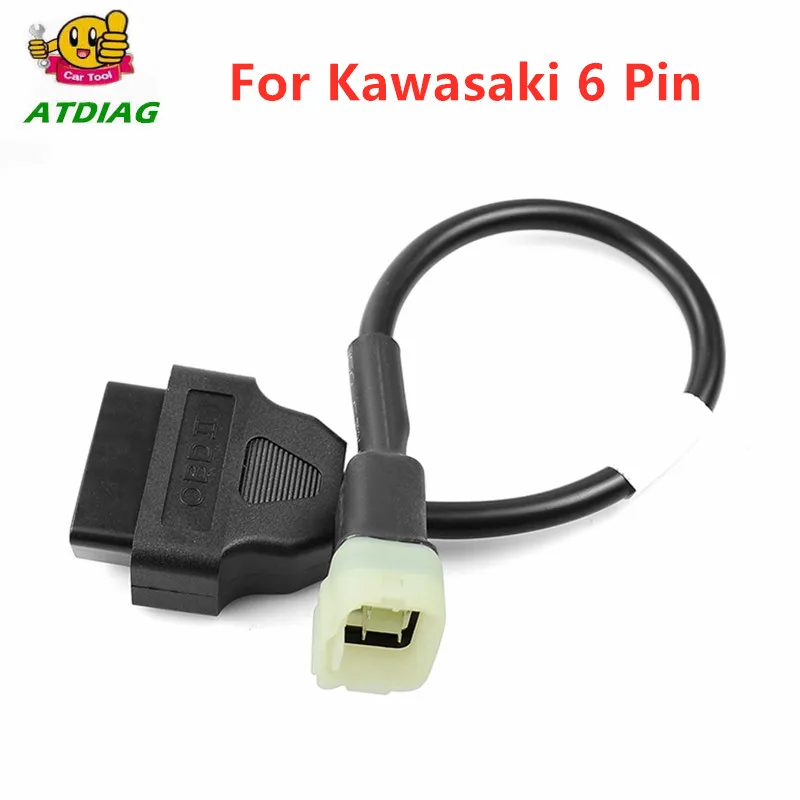6pin OBD2 Diagnostický nástroj káblového zväzku Fit pre Kawasaki Z900/Z900RS/ZX10R/ZX14R/H2 veľkoobchodná cena