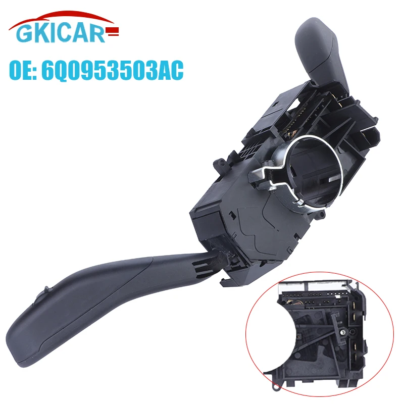 6Q0953503AC kombinovaný spínač 6Q0953513 6Q0953513D Indikátor spínačov riadenia pre Volkswagen Polo