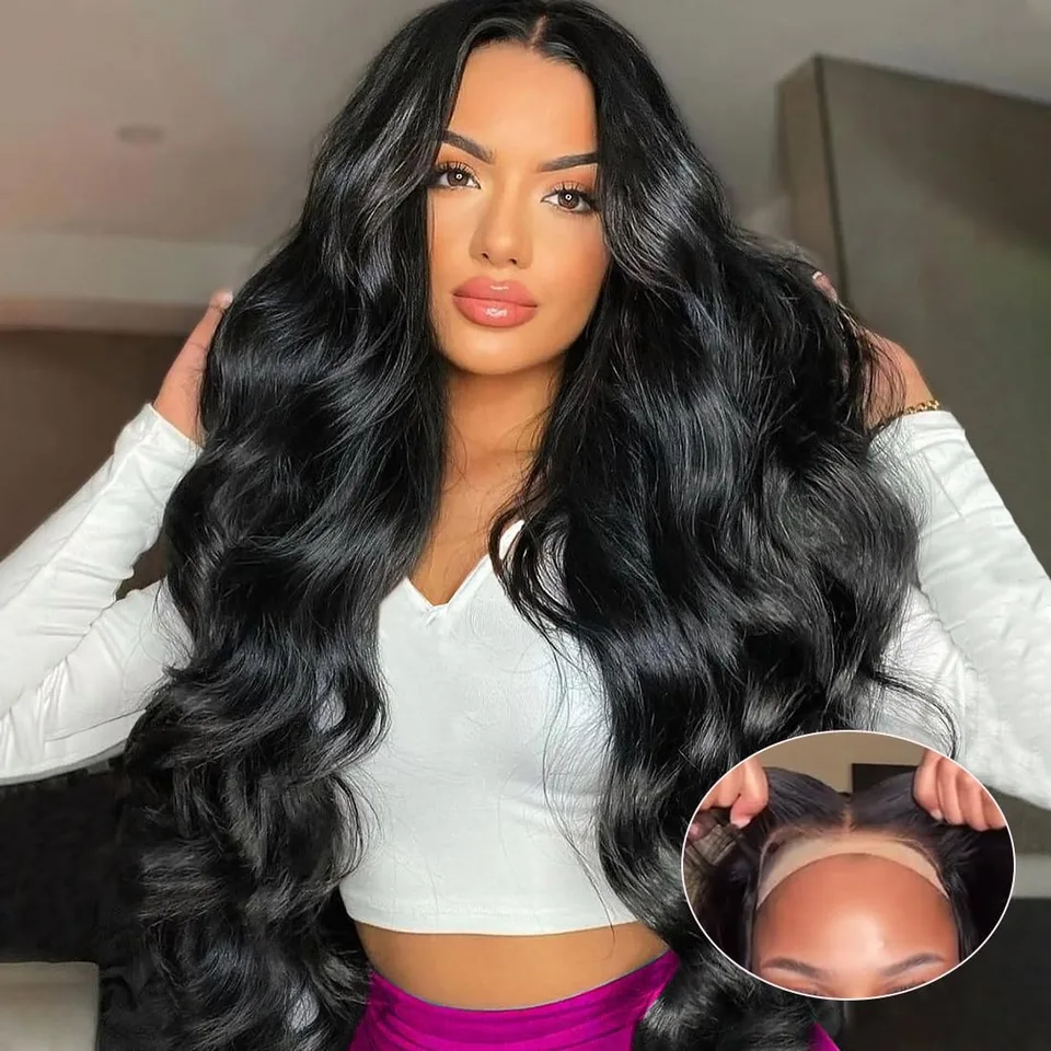 6x4 čipka predná parochňa Parochňa Human Hair Body Wave Lace Lace predná parochňa ľudské vlasové čipky čelné parochňu 6x4 čipka parochňu ľudské vlasy pred vytrhnuté vlasy