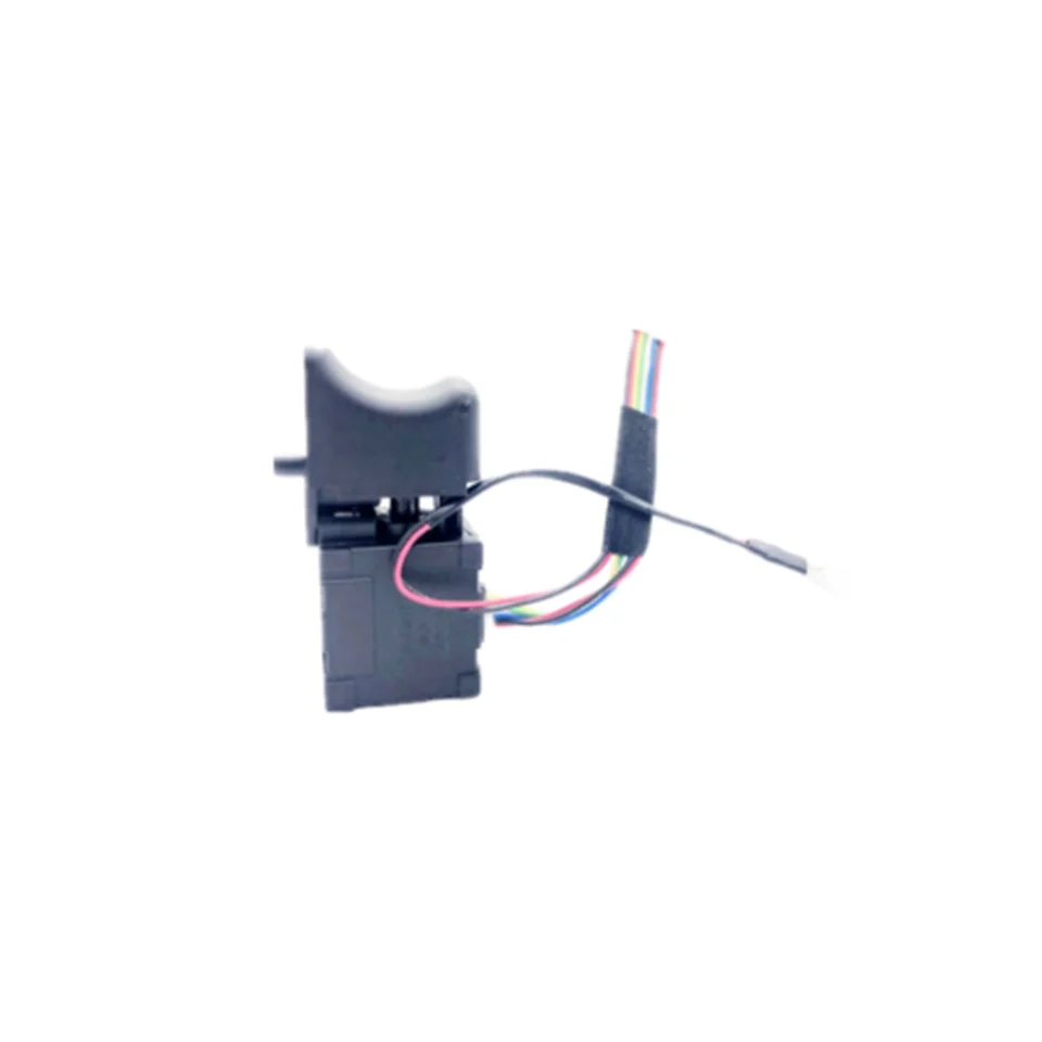 7.2V-24V Elektrický vŕtací spínač nastaviteľného vŕtania Rýchlosť ovládača kefy bez kefy CW/CCW Andless Drill Spúšťací spínač s svetlom