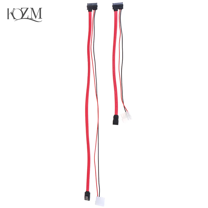 7 + 6 PIN Slimline SATA kábel pre tenký laptop SATA DVD CD-RW Adapter Adapter Cable