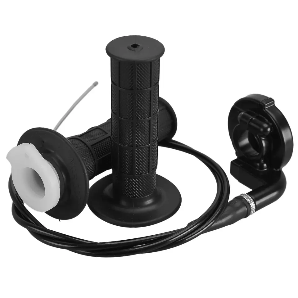 7/8 palca 22 mm motocyklové skútre ATV Quad Runchar Rovnadovina Twist Twrot Tric Accelerator rukoväte rukoväte Kábel Dĺžka 33.46inch Universal