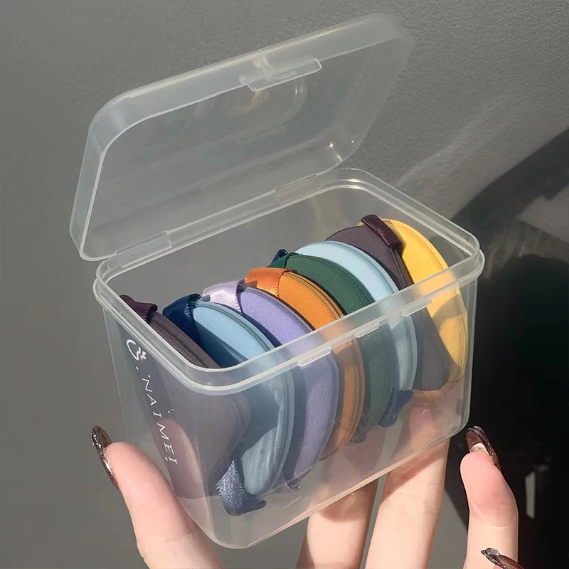 7 kusov/škatuľa Latex Free Dry a Moke Circular Hufgge Puff vzduchový vankúšový prášok Puff Puff Puff Puff Vhodný pre dámske make -up náradie