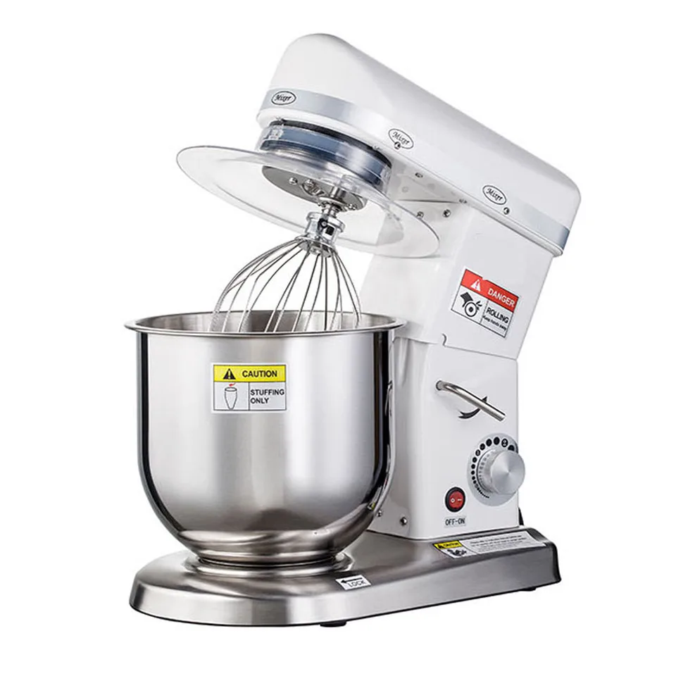 7 -litrové špirálové cesto Mixer Gating Stroj pre domácnosť Mixér s potravinami s príslušenstvom náhradné diely pekárne stojan na stojanový mixér