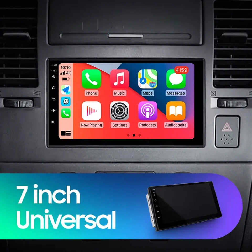 7 -palcový Android 14 pre Universal pre Volkswagen pre Nissan pre Hyundai pre Kia pre video o toyota Car Video Navigation č. 2Din 2 DVD DVD