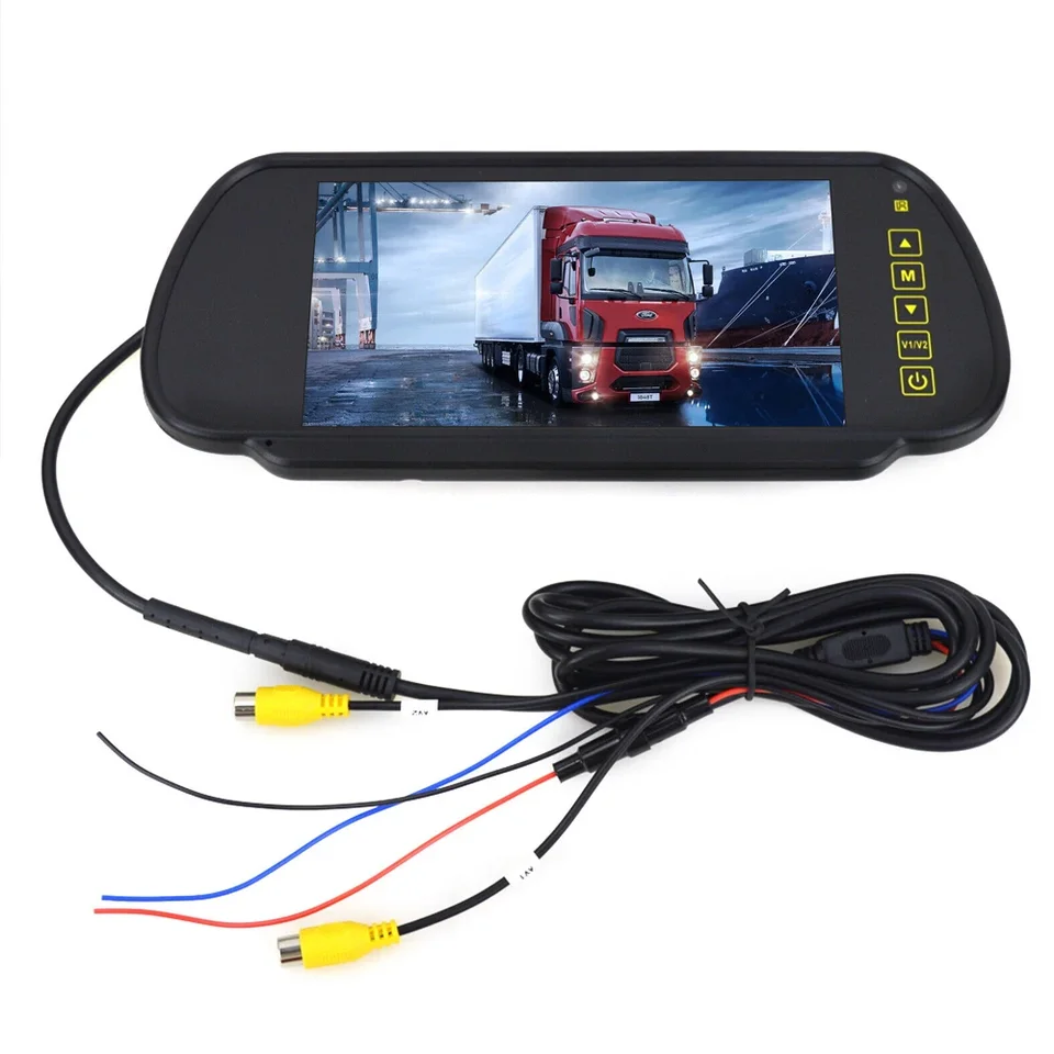 7 '' TFT LCD CAR CARVIEW MORKORION SCRIPLE SCRON pre parkovanie s reverzným fotoaparátom