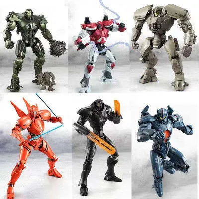 7 typov NECA Pacific RIM FITURS RED TRAMP Mecha Bandai GIPSY DANGER Obsidian Fury THE DARČEK