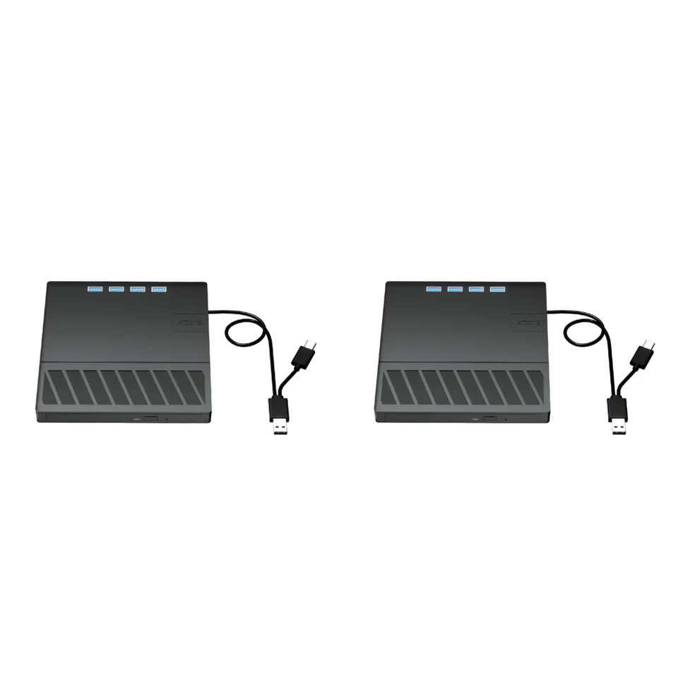 7 v 1 USB 3.0 Typ C Externá optická jednotka Blu-ray CD DVD horák pre notebook PC