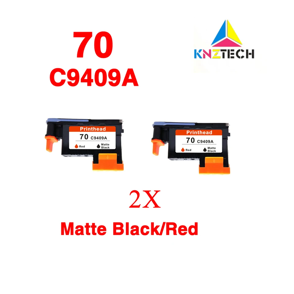 70 Mattle čierna červená kompatibilná pre HP 70 C9409A HP70 TLAIN ​​pre Z2100 Z3100 Z3200 Z5200 Z5400 B8850 B9180