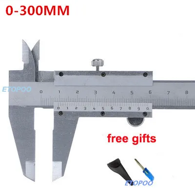70 mm 100 mm 150 mm 200 mm 300 mm 300 mm Mini Vernier Celiper Oceľový metrický strojový strojový strúhnik Slider Vernier C strmeňový merací náradie