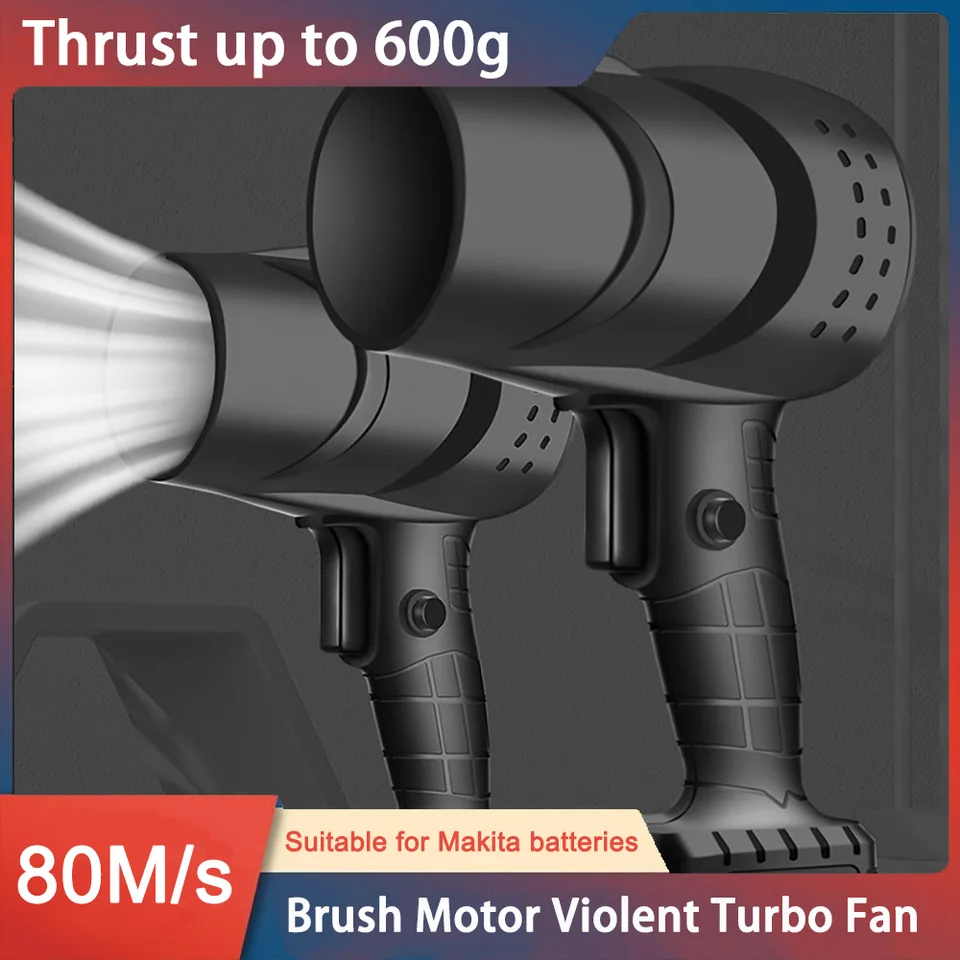 70 mm potrubie násilné ventilátory pre umývanie dúchadla Voda Demontáž na odstránenie snehu Vysoko napájanie Turbo prúdový ventilátor lítium búrka búrky búrky