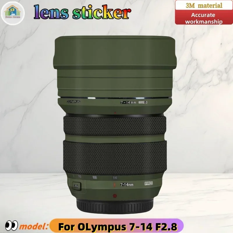 714F2.8 pre Olympus 7-14 F2,8 STRACKER STRUCER, DIY pokožka, Presné prispôsobenie opotrebenia ochranného filmu odolného voči opotrebovaniu